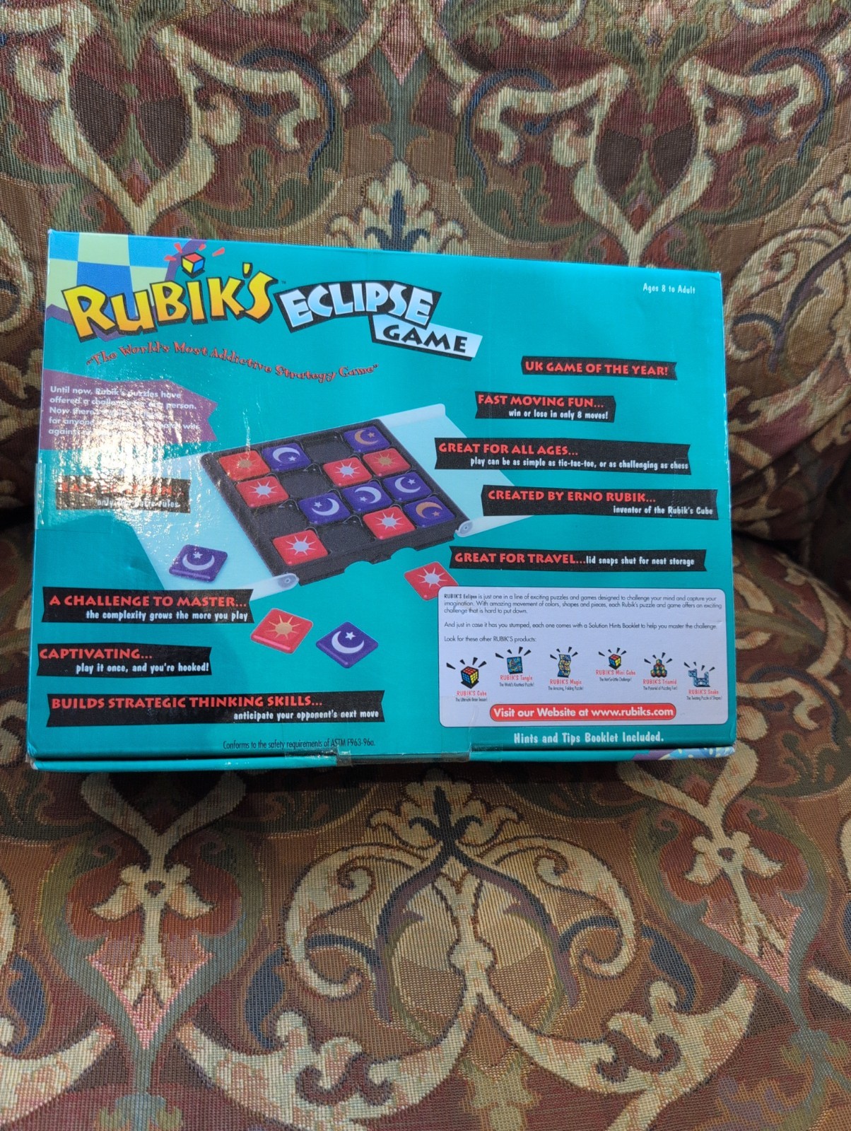 Vintage 1997 Rubiks Eclipse Board Game. Brand New Sealed