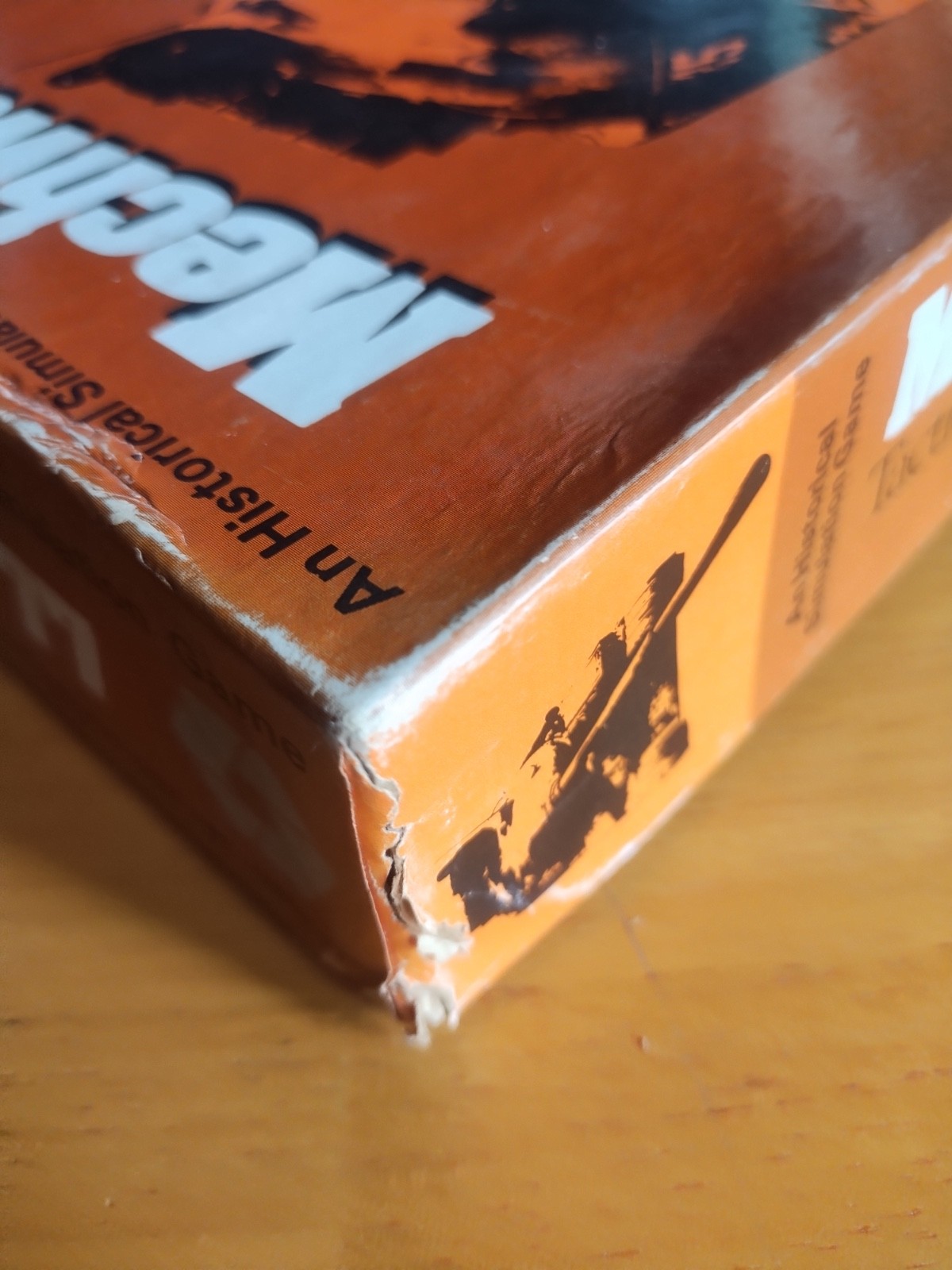 MechWar ’77 Designer’s Edition Wargame SPI 1975 Tactical Armored Combat 1970s