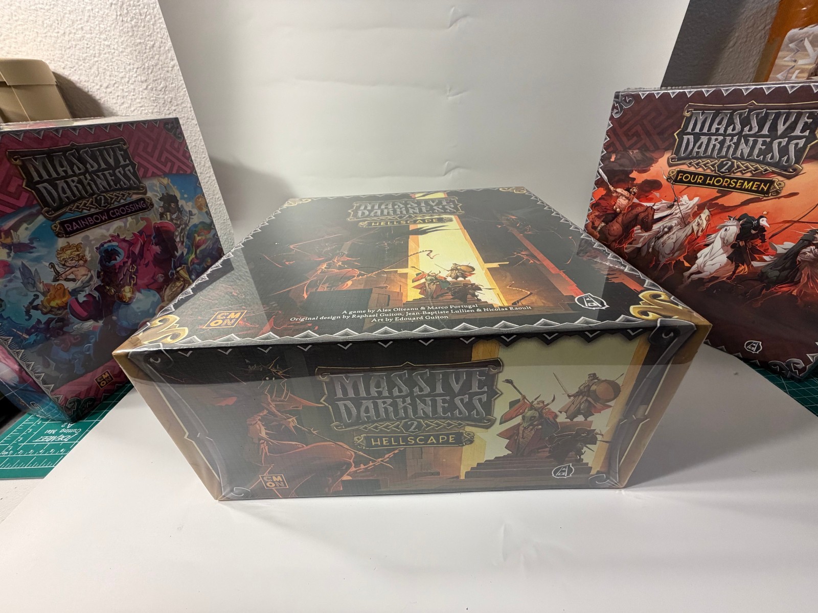 CMON Massive Darkness 2 Hellscape Pledge + MDKS05+MD-KS11+MD019+MD-KS07+MD-KS10