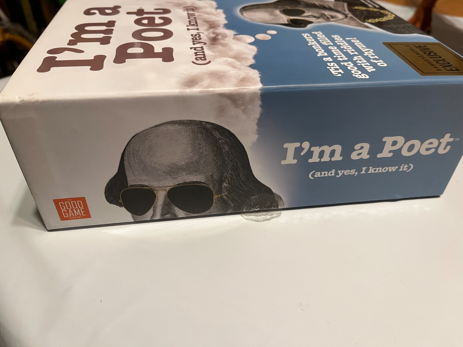 New “I’m a Poet (and yes, I know it)” Game for Ages 12+ by Good Game