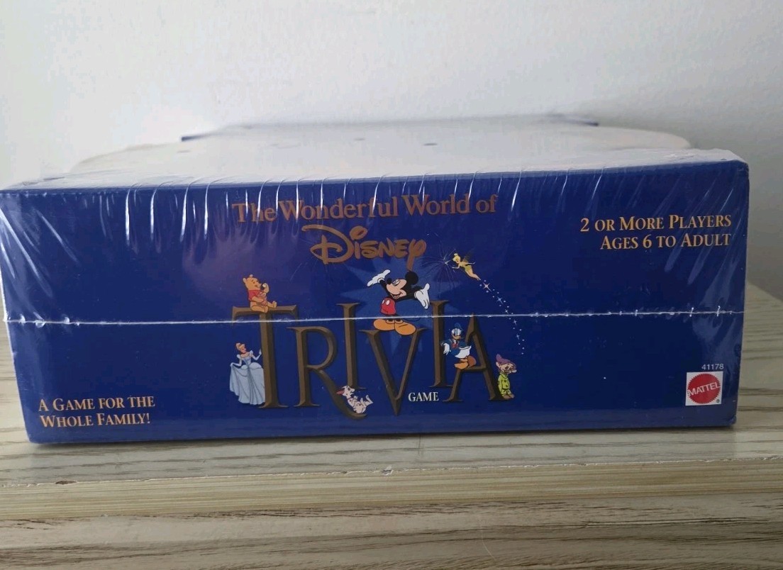 NEW The Wonderful World of Disney Trivia Game 97 Edition New Sealed