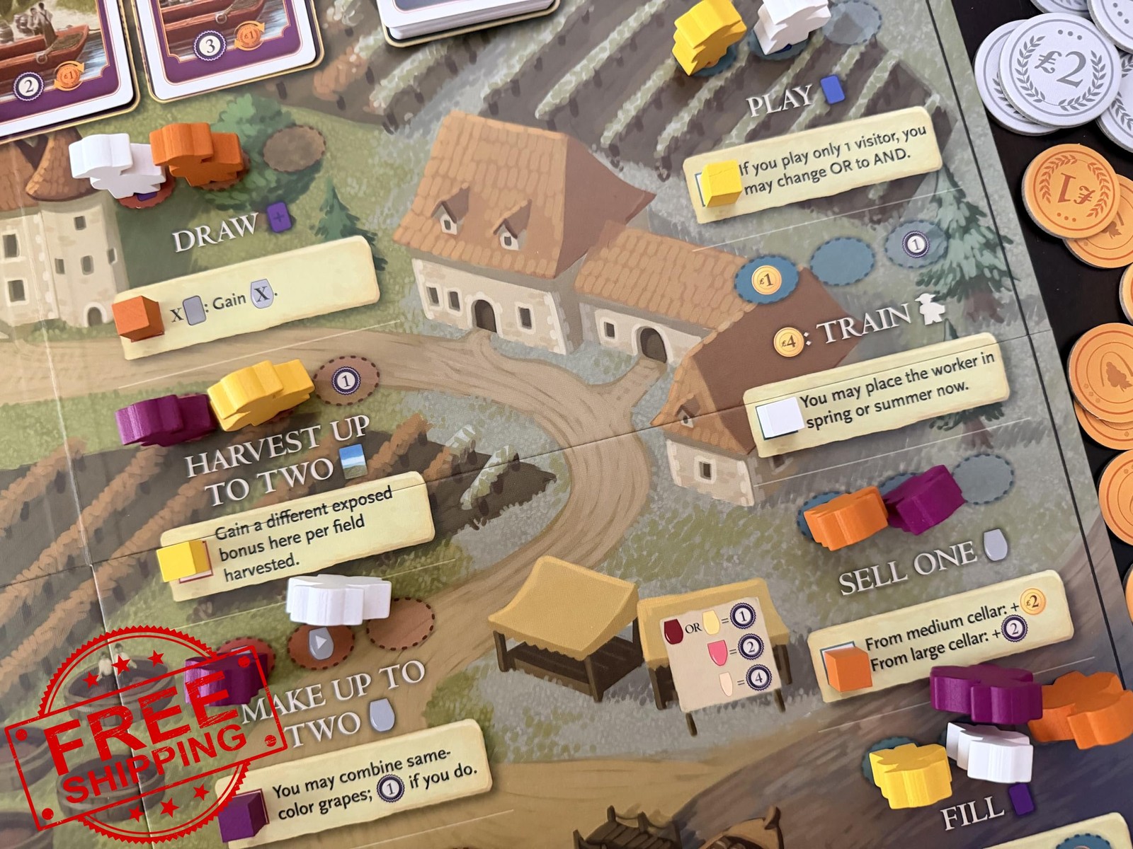 Stonemaier Games: Viticulture: Bordeaux Expansion by Jamey Stegmaier | Add to…