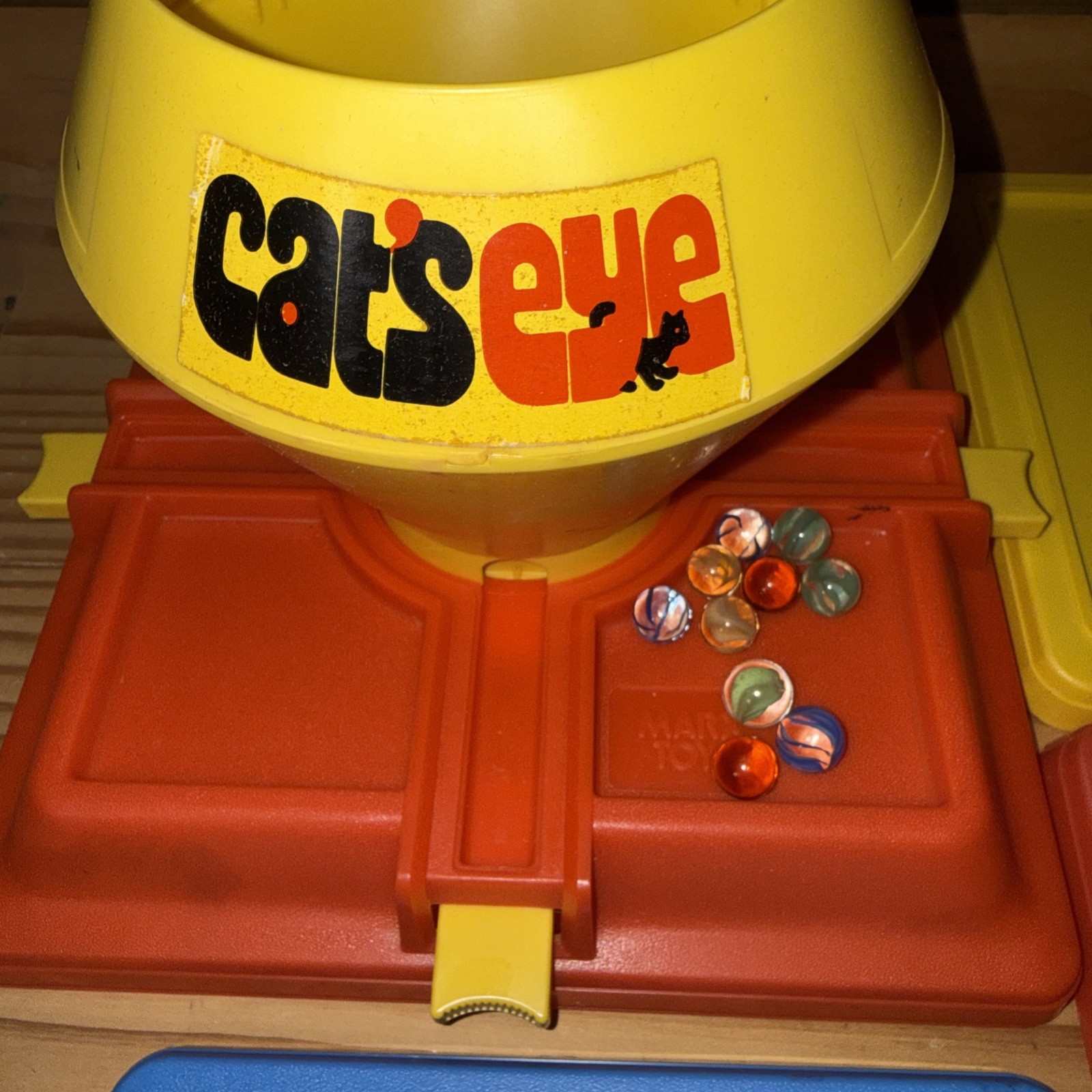 1978 Cats Eye Marble Board Game Complete Marx Toys Vintage Family Game Classic