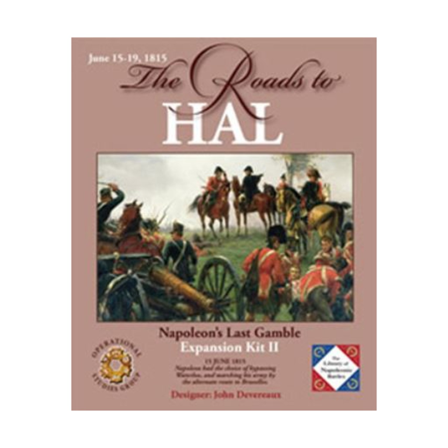 OSG Wargame Napoleon’s Last Gamble – The Roads to Hal Bag New