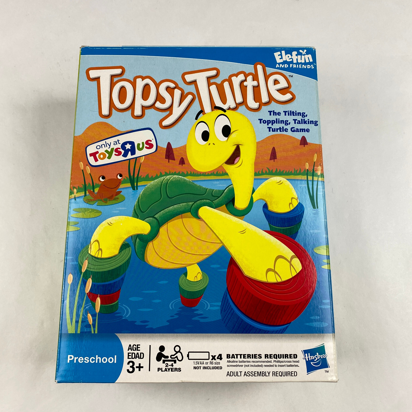 Topsy Turtle Game Hasbro Works Preschool Kids Elefun Family Toys R Us