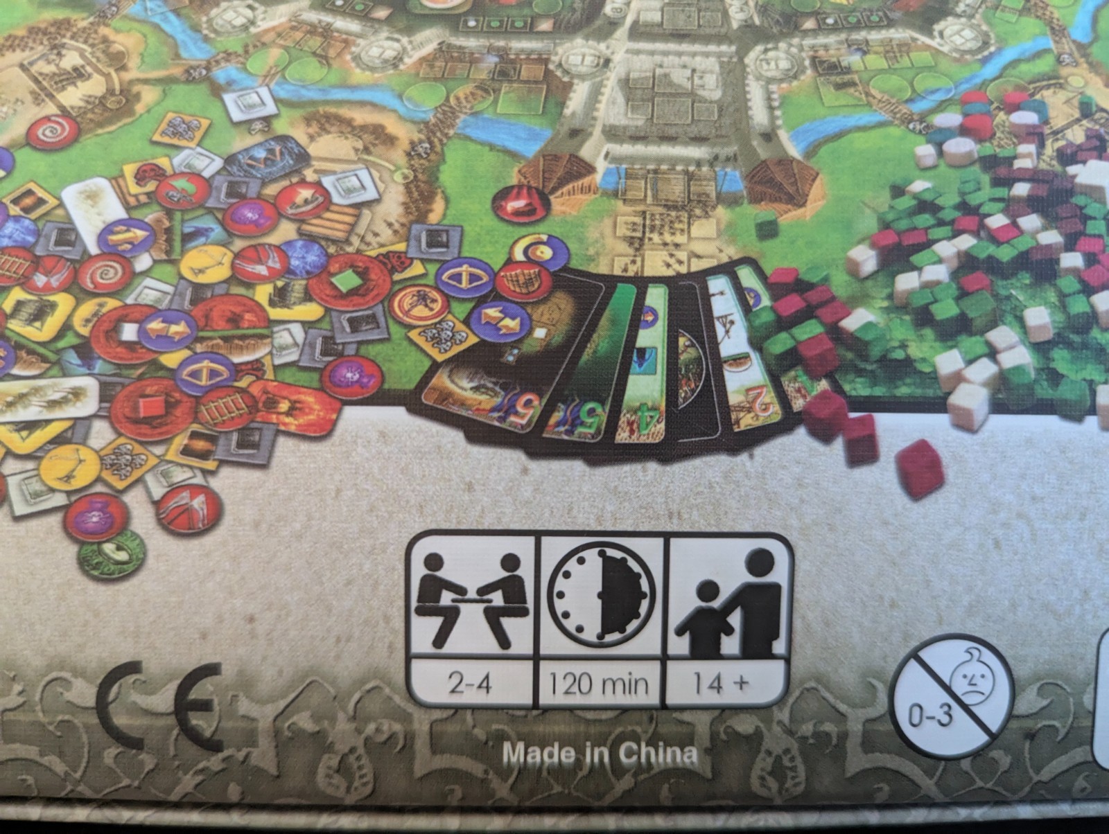 STRONGHOLD Board Game 100% COMPLETE 2010 AWARD WINNER