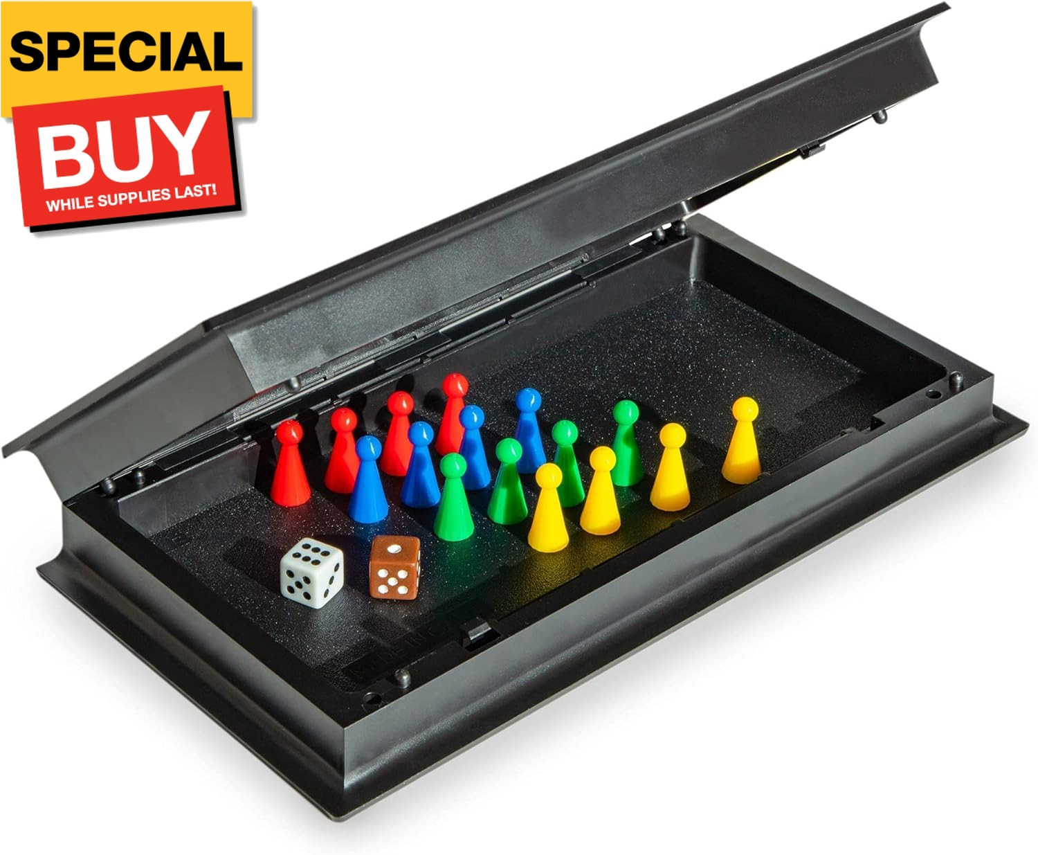 Ludo Magnetic Folding Travel Board Game Set – 9.75 Inches