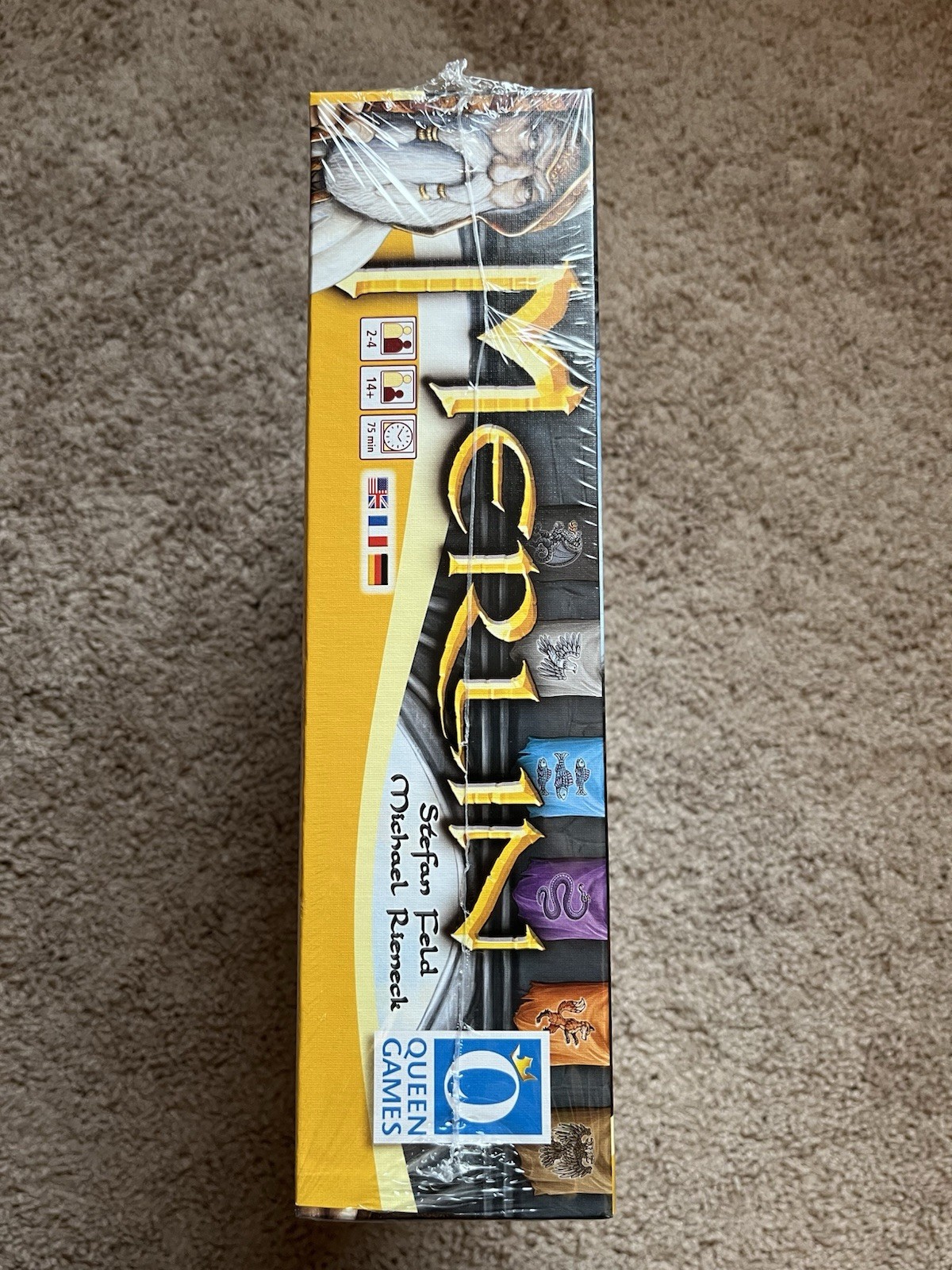 Merlin + Arthur Expansion Board Game Queen Games 2017 Stefan Feld NEW/SEALED