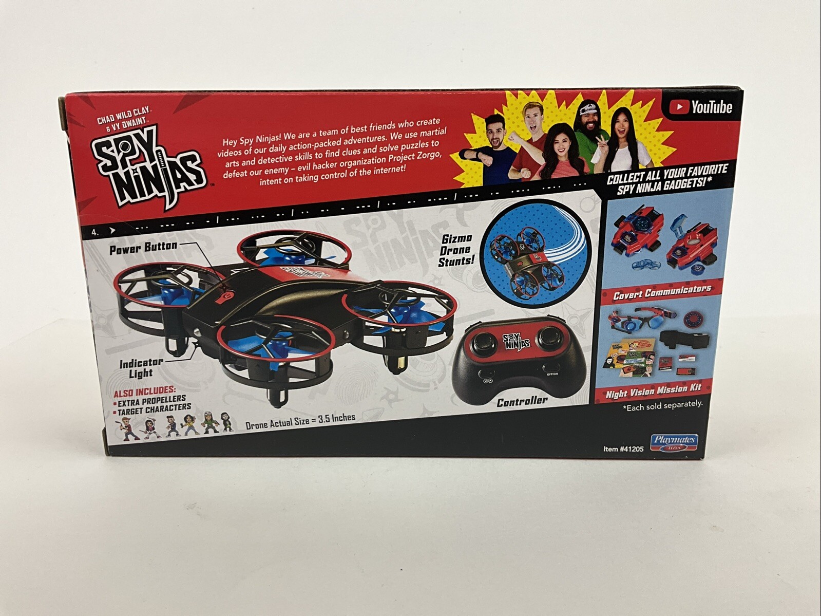 Spy Ninjas Gizmo Drone Multicolor New In Box