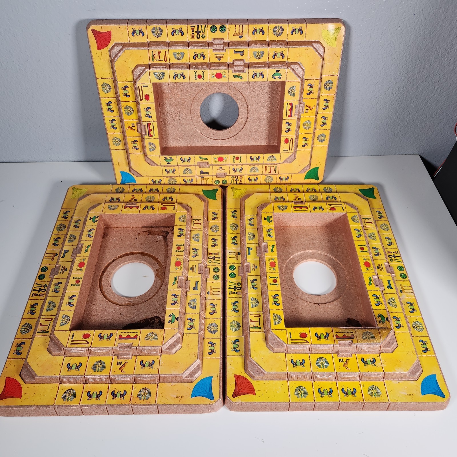 3 Milton Bradley Board Game – 1971 – VOICE OF THE MUMMY – w/Box For Parts AS IS