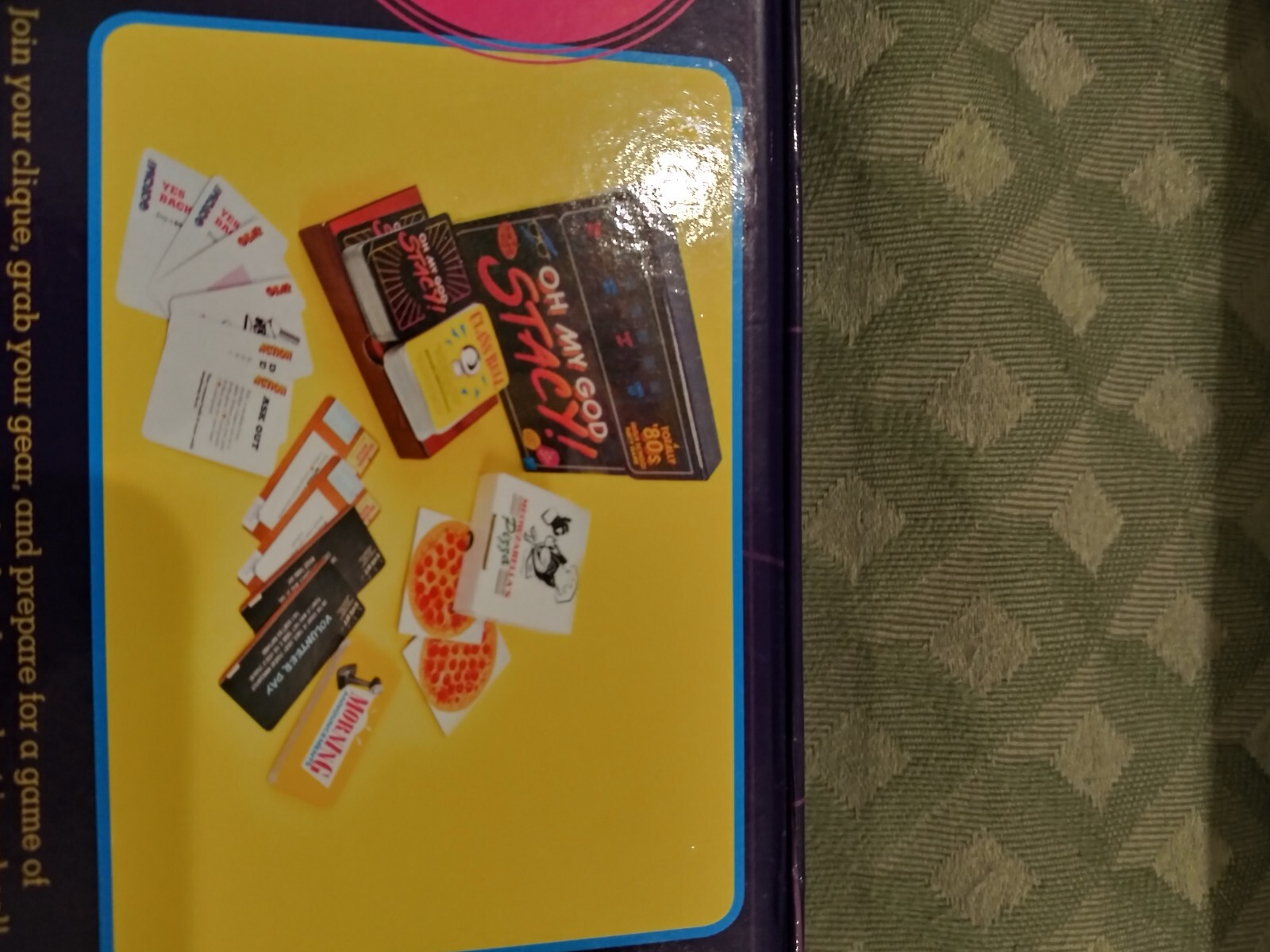 Oh My God Stacy A Totally 80s High School Party Game 3-12 Players Age14+BrandNew