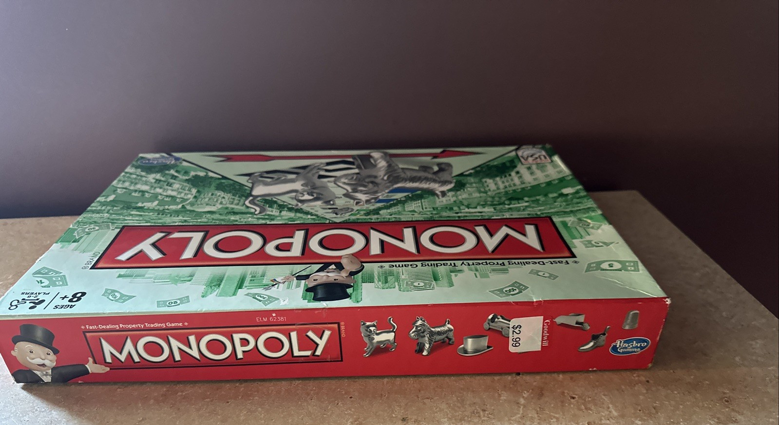 Hasbro Classic Monopoly Game 2014 Complete Preowned