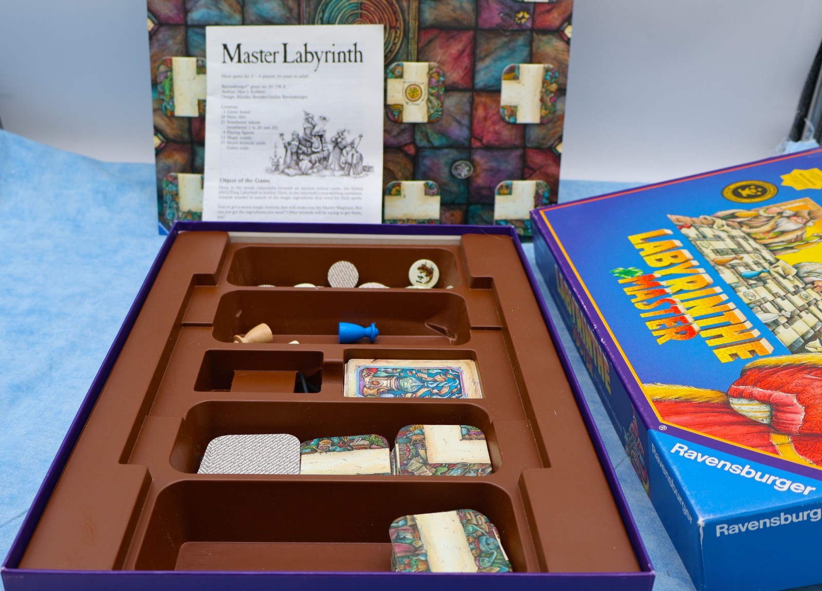 Master Labyrinth Board Game Ravensburger 1997 Vintage Near Complete