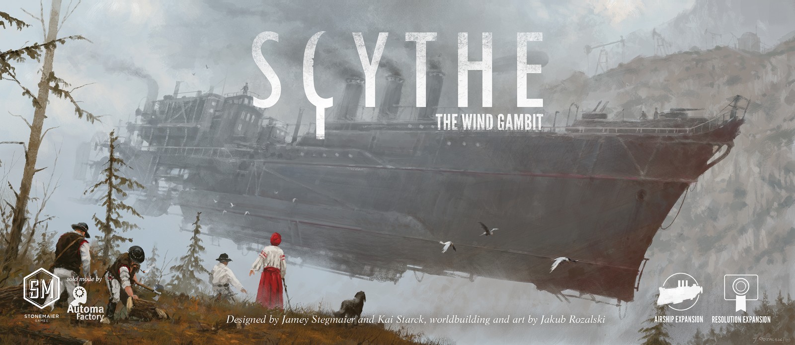 Stonemaier Games Scythe Expansion The Wind Gambit (English) 2017