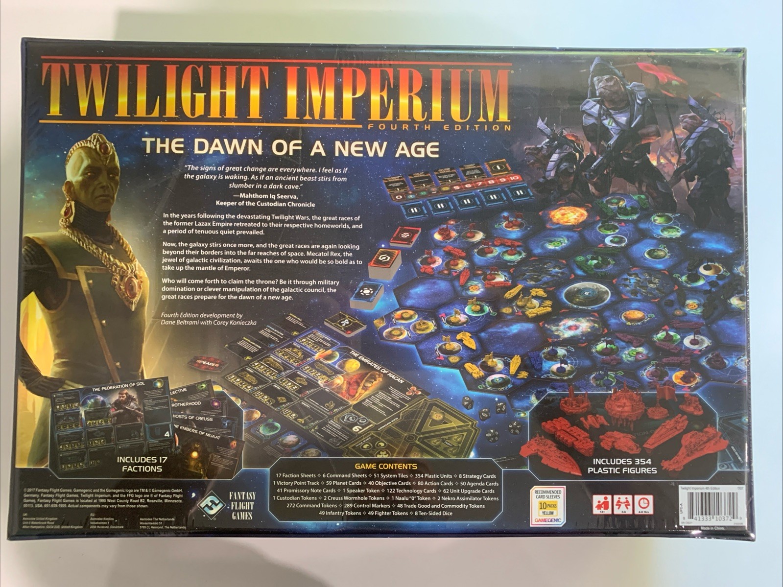 Twilight Imperium 4th Edition Board Game FFG, New Sealed