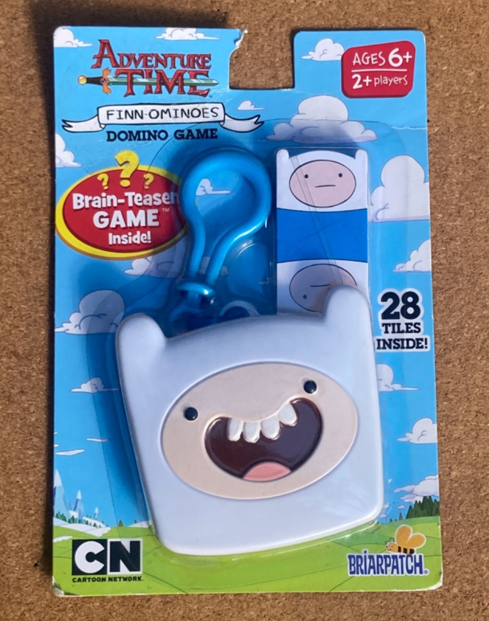 Adventure Time Collectible Finn Domino Game Cartoon Network Briarpatch Rare Find