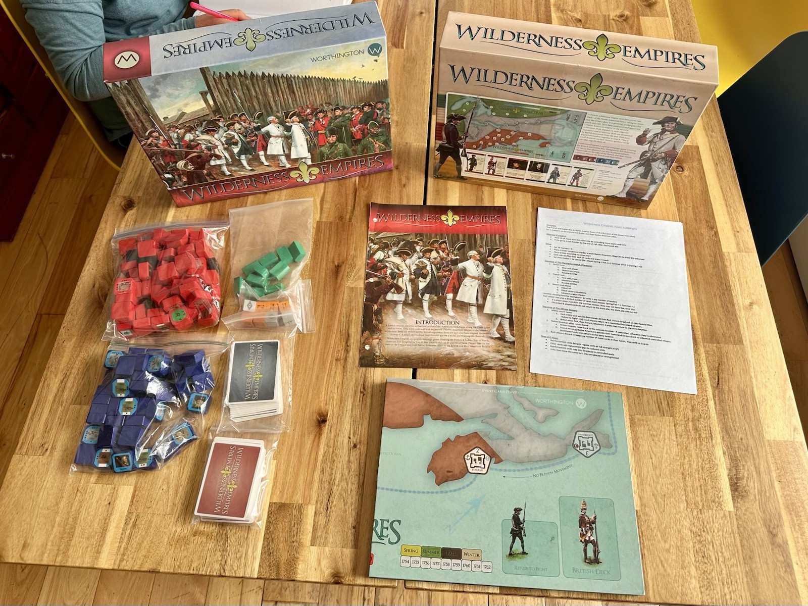Wilderness Empires Volume 1 By Bill Molyneaux 2014 Board Game