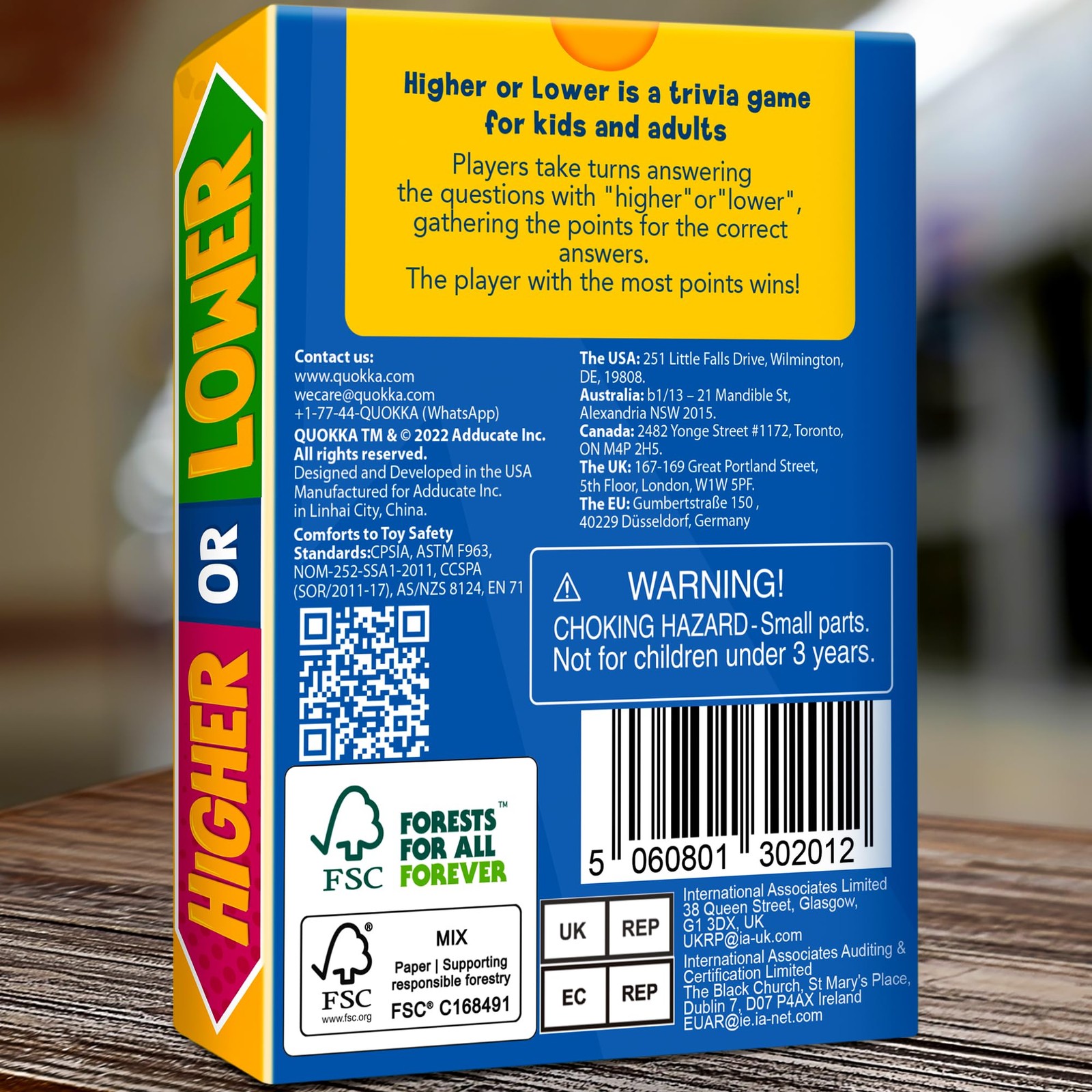Trivia Board Games for Kids and Adults – Family Board Games for Family Game N…