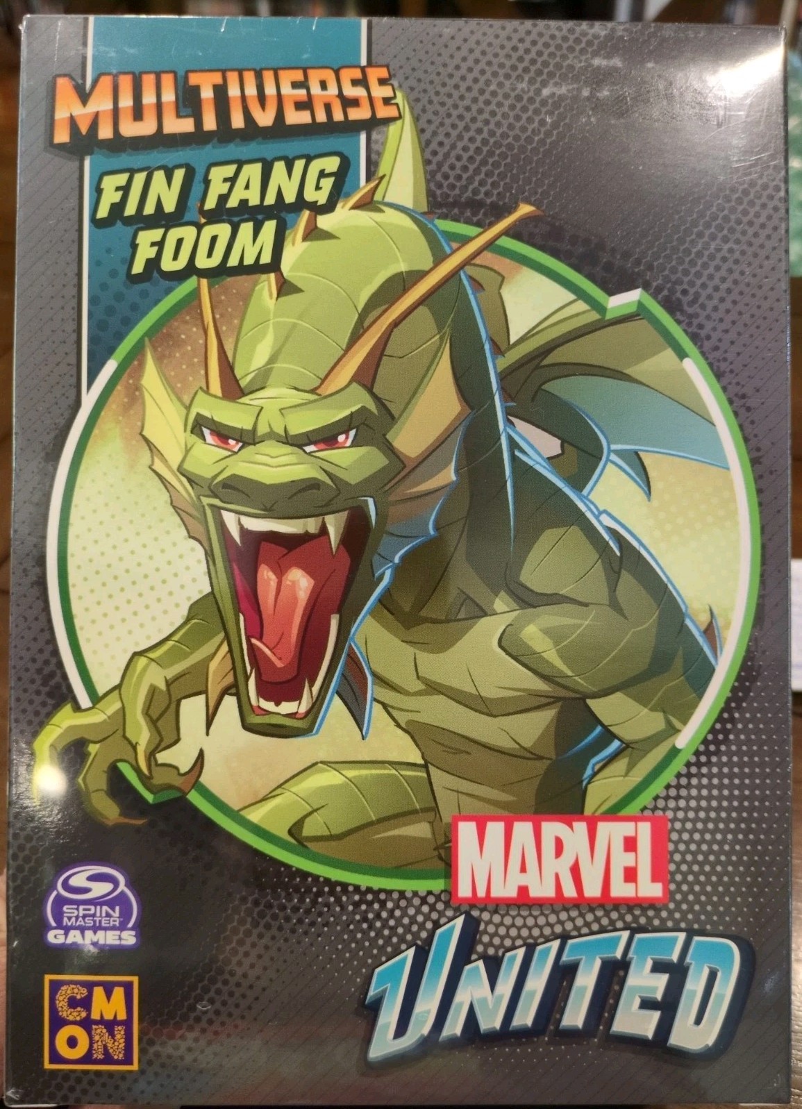 Marvel United Fin Fang Foom Kickstarter Exclusive Expansion CMON (Sealed)