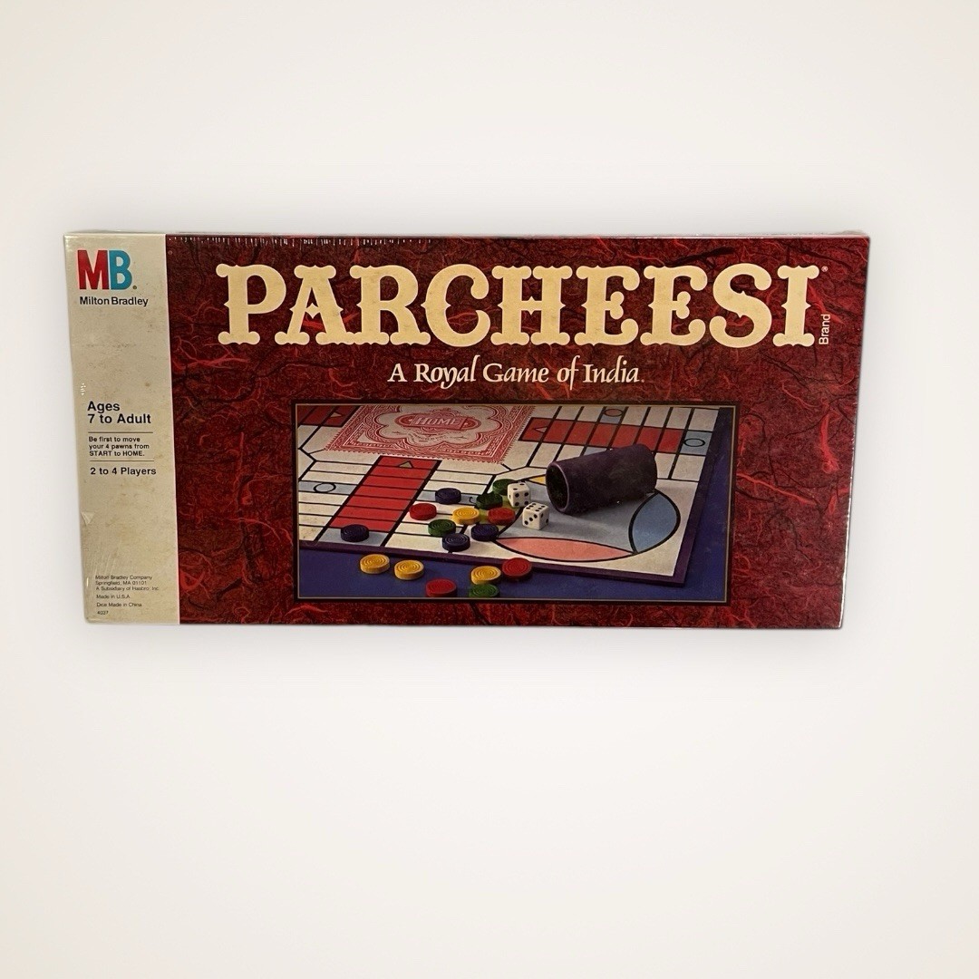 Parcheesi A Royal Game Of India 1989 Milton Bradley- New-Sealed UNOPENED!