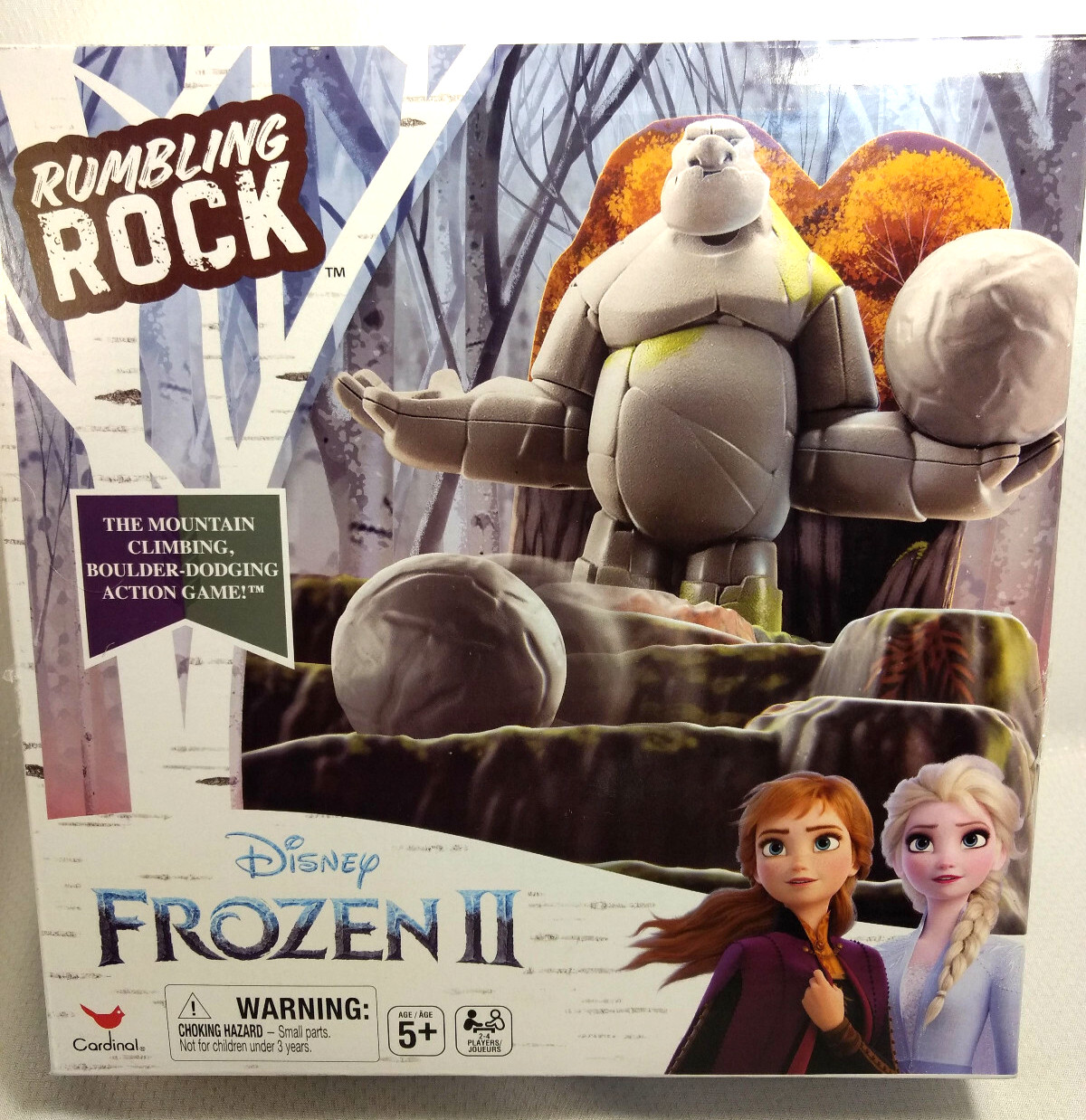 NEW Spin Master – Frozen II Rumbling Rock Fun Board Game Disney Olaf Toy Toys