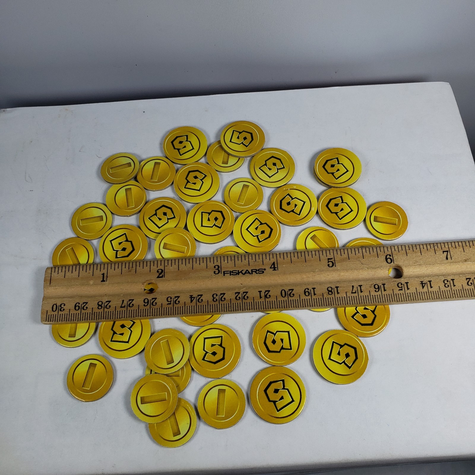 40 Monopoly Gamer Mario Kart & Mario Movie Replacement Game Pieces 20-$1 20-$5