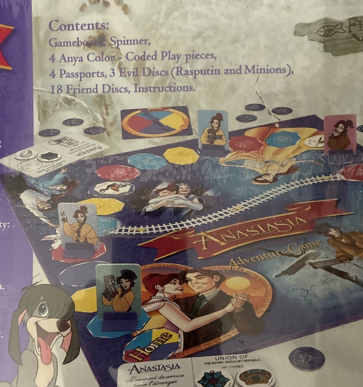 Vintage 1997 Rose Art Anastasia Adventure Game 20th Century Fox -NEW!