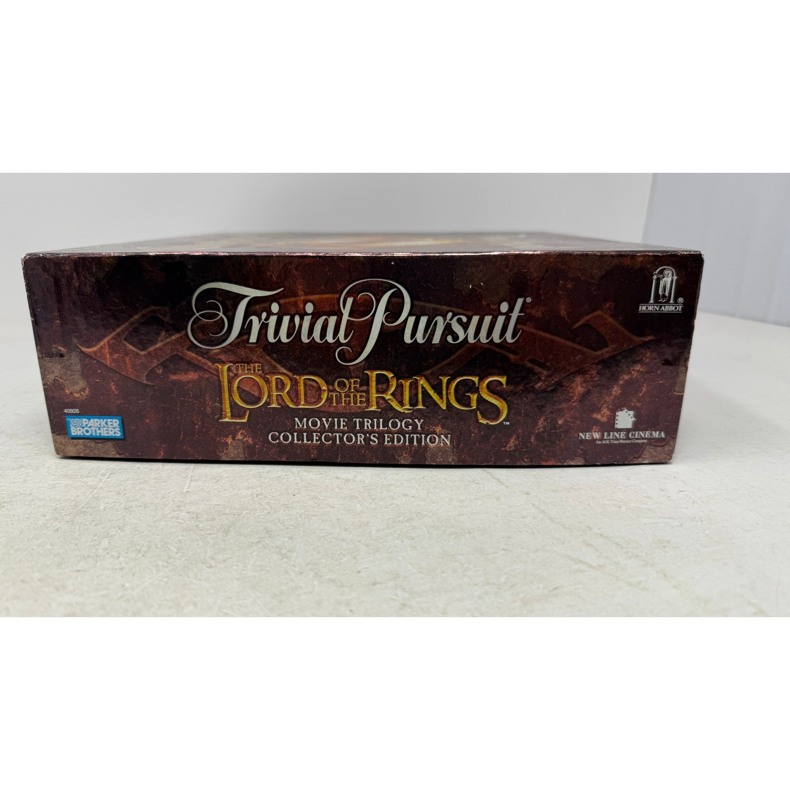 Trivial Pursuit Lord of the Rings Movie Trilogy Collector’s Edition Board Game