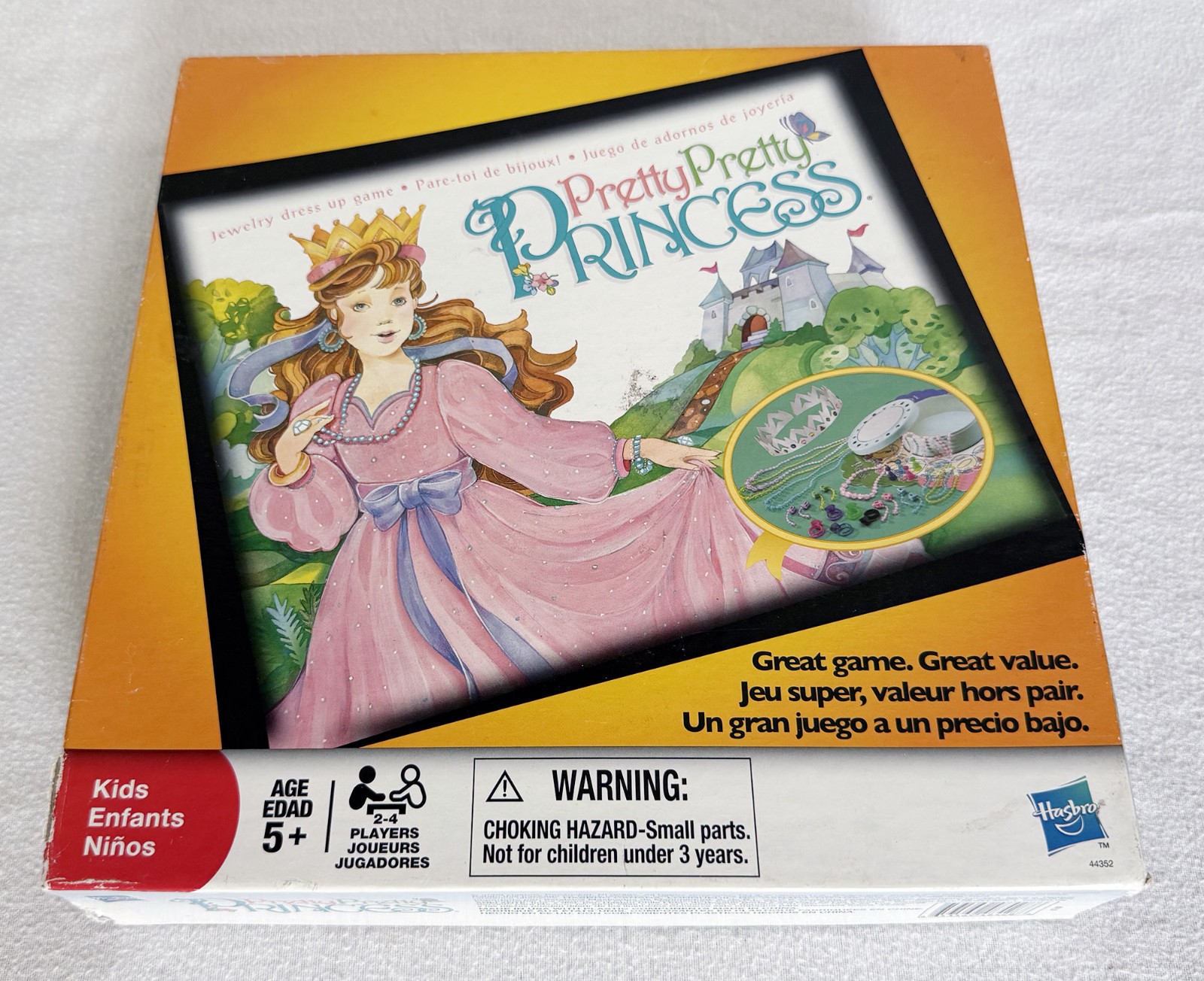 2009 PRETTY PRETTY PRINCESS Game Replacement Parts – Purple Jewelry No Bracelet
