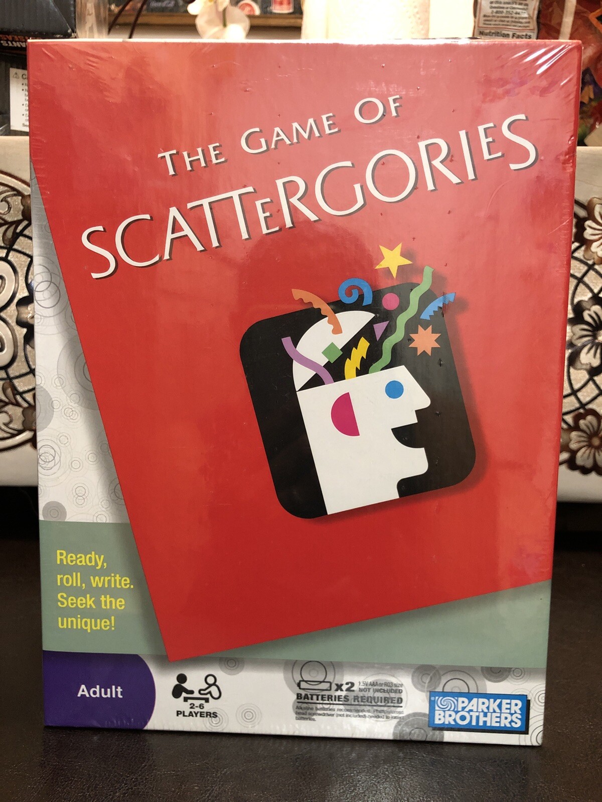 SCATTERGORIES Board Game Parker Brothers 2009 2-6 Players NEW SEALED
