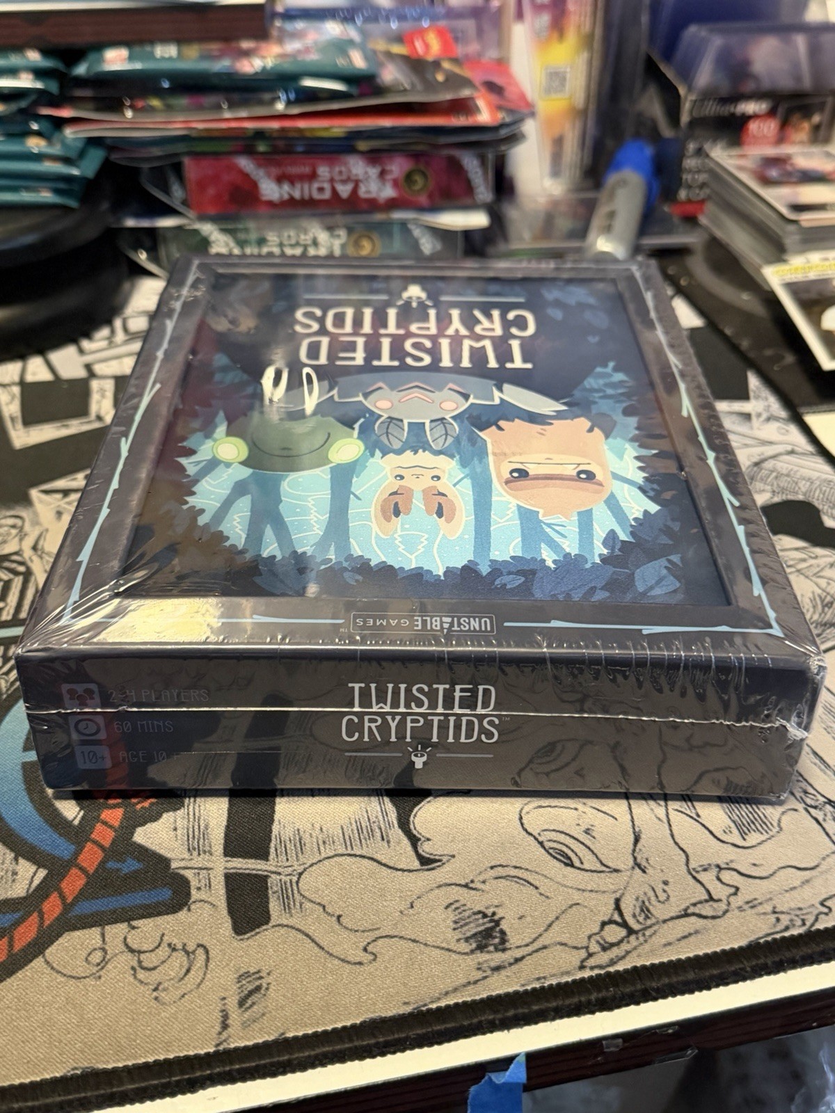 Twisted Cryptids Board Game: Creative Thinking, 30-60 Min Play, 2-4 Players