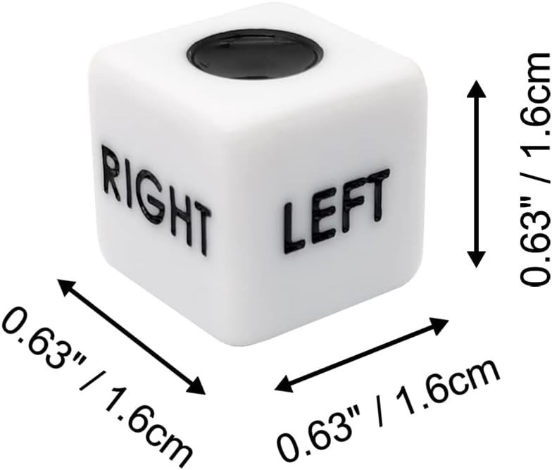 Ahoper Right Left Center Dice Only 12 Dices Prime Dice Game