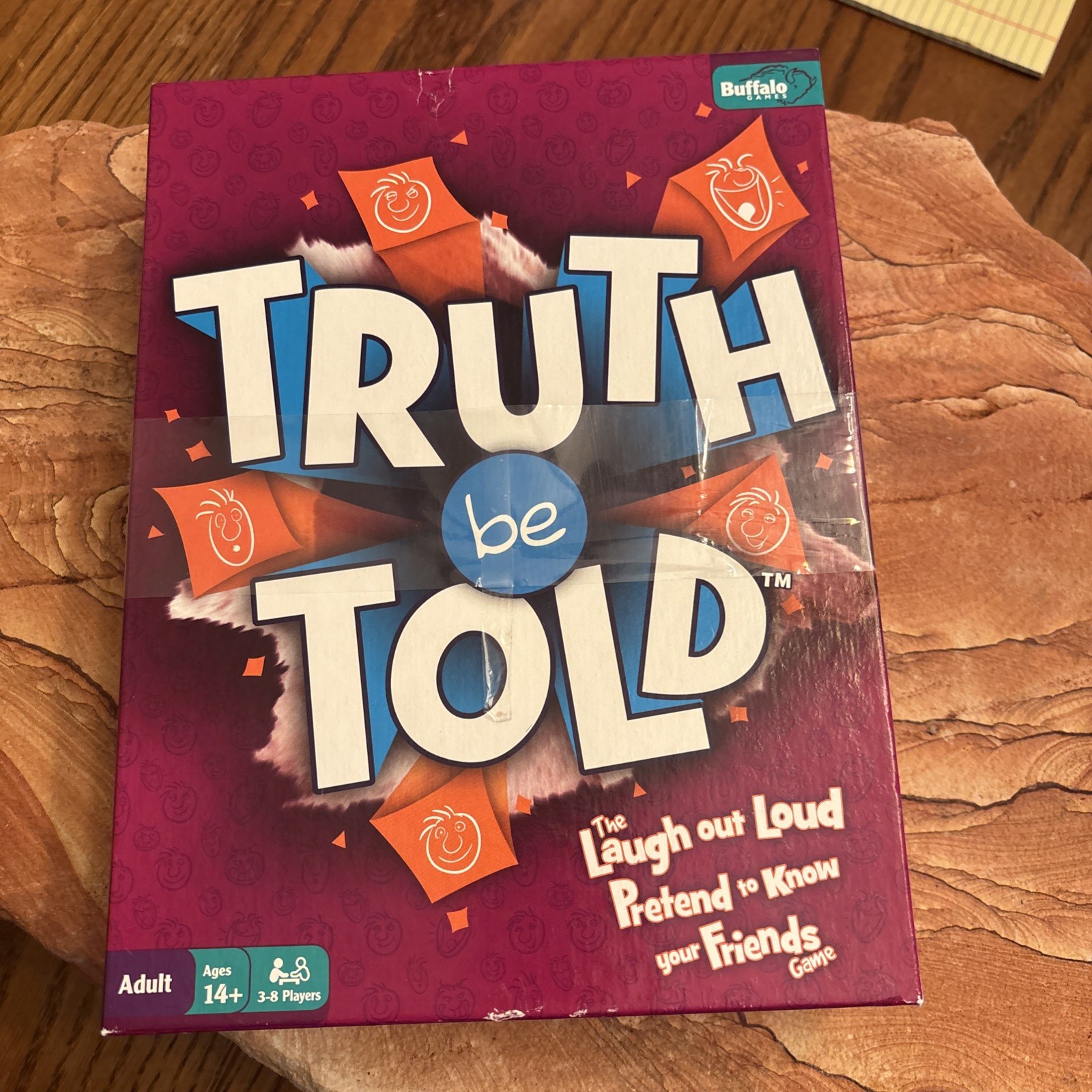 Truth Be Told Game Buffalo Games 2009 Party Family Funny Humor Brand New