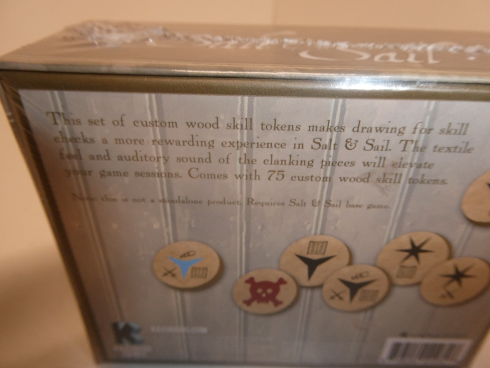 2021 Kazoodoo Games (Board Game 75 Wood Skill Tokens) – Salt & Sail NEW! 251537