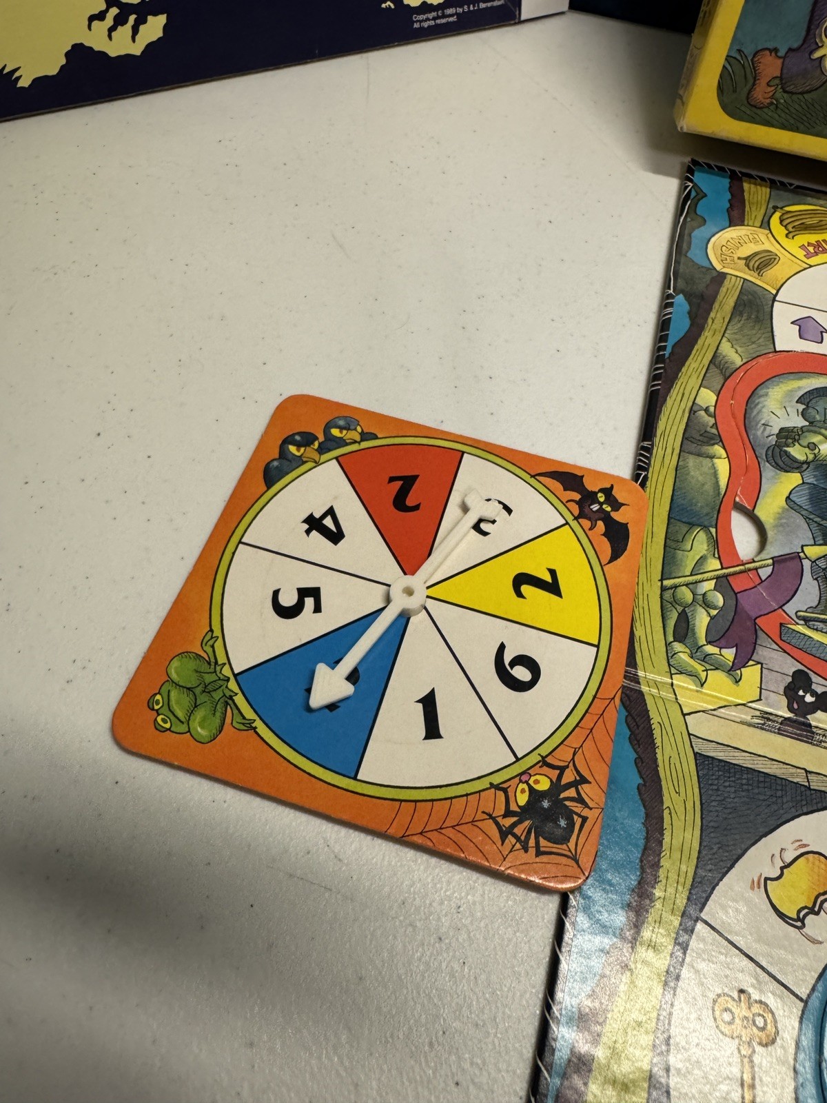 The Berenstain Bears SPOOKY OLD TREE Board Game 1989 COMPLETE