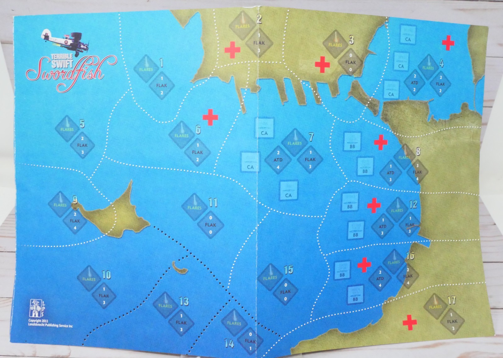 ATO Against the Odds, Terrible Swift Swordfish, Solitaire Game, Complete-Punched