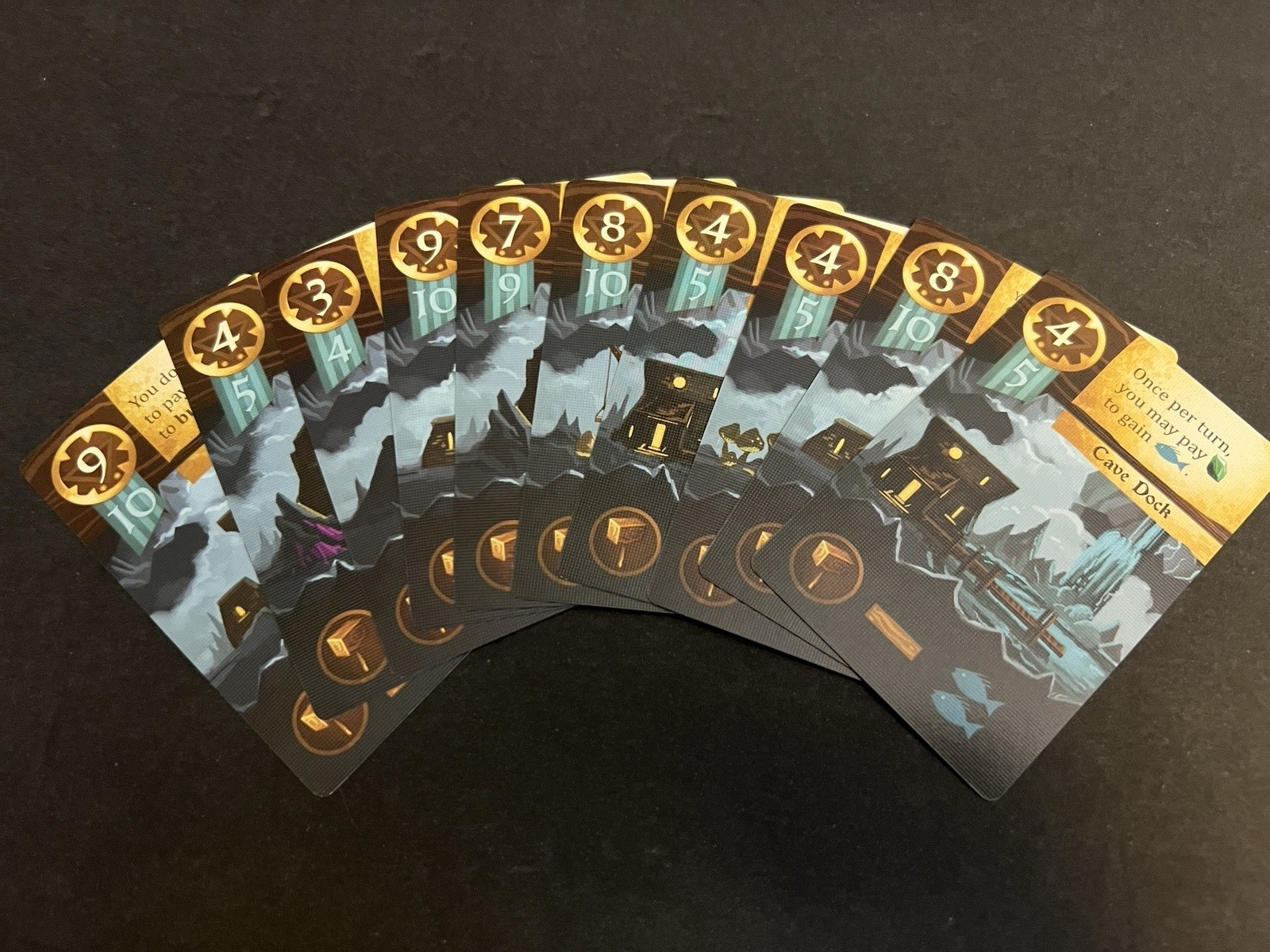Islebound Emerald Edition Underground Building Promo Pack Cards Red Raven Games