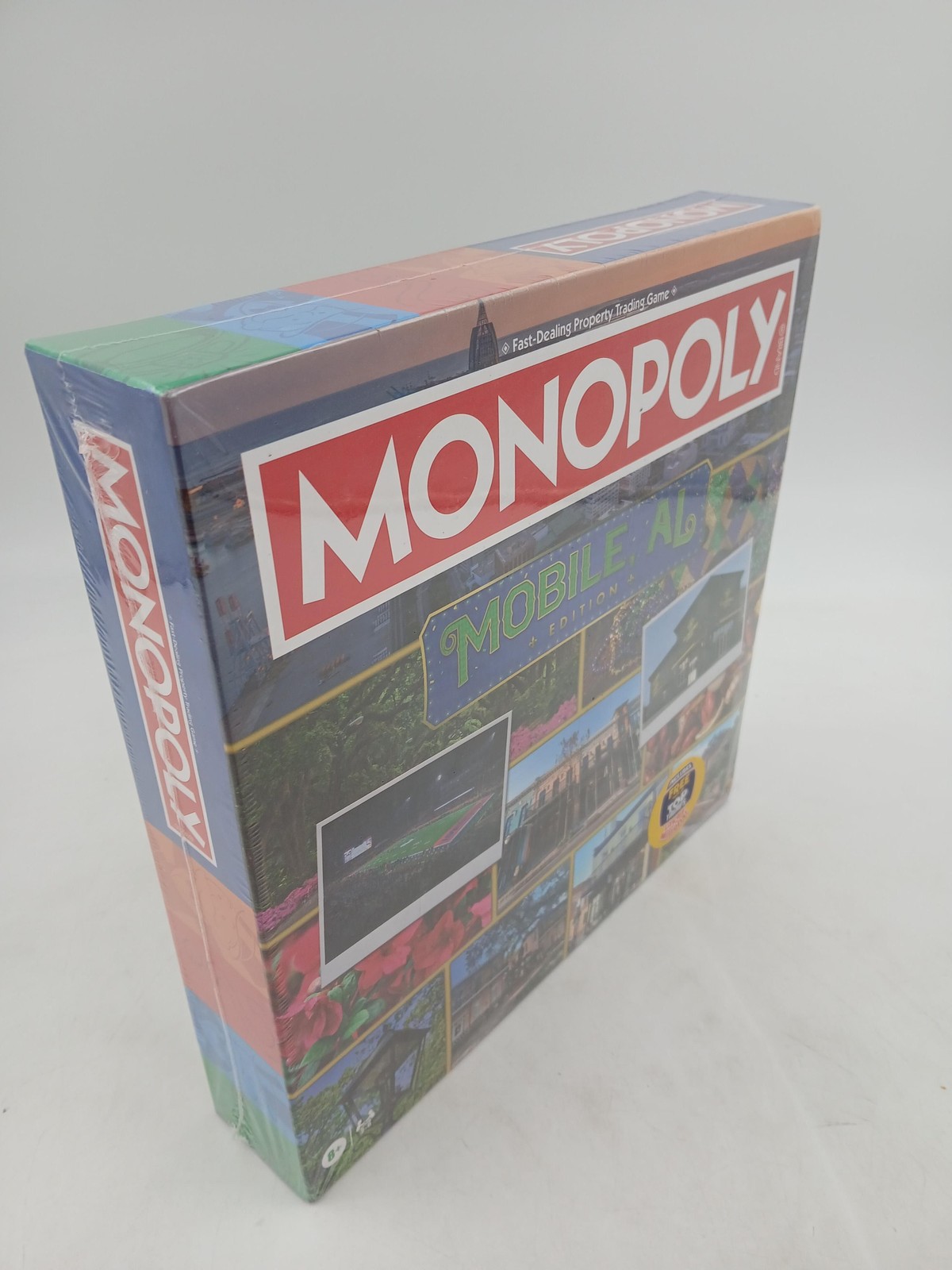 Monopoly Mobile AL Edition Board Game Hasbro Top Trumps Ages 8+ 2-6 New USA