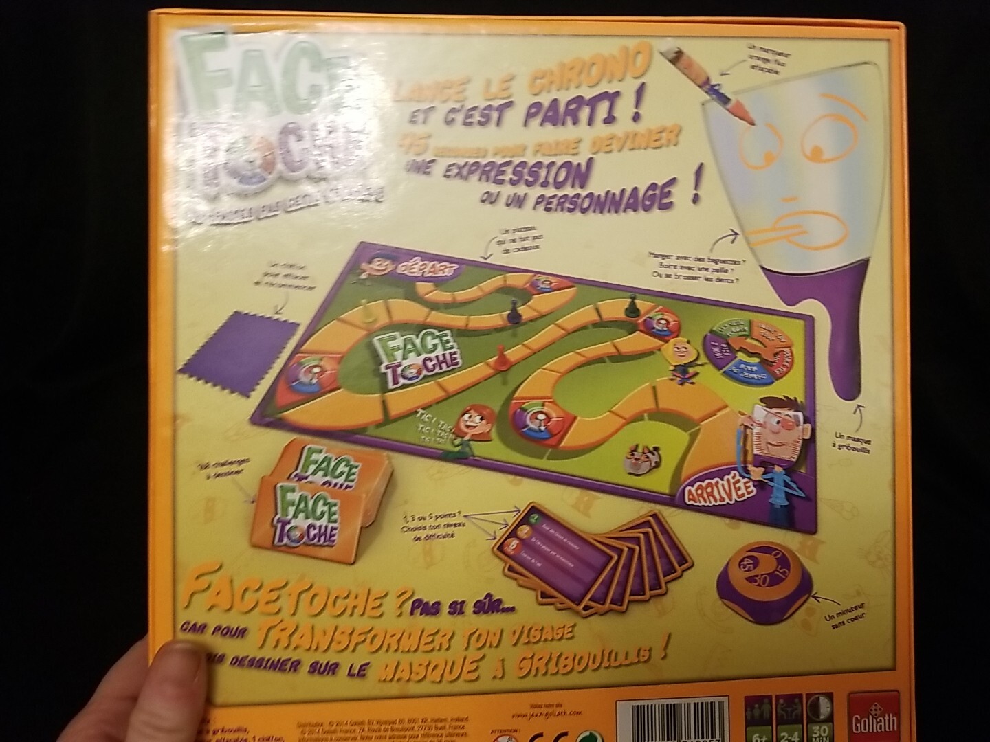 French boardgame Face Toche – Goliath Games- new sealed France Gift
