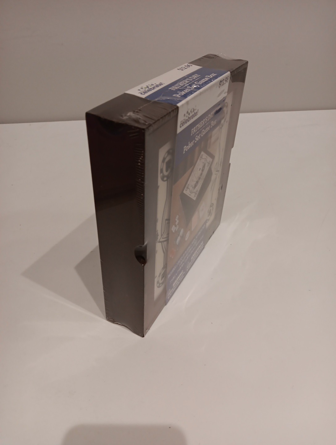 POKER SET GAME IN WOOD BOX New Cards Chips Dice Dealer Button Father’s Day GIFT