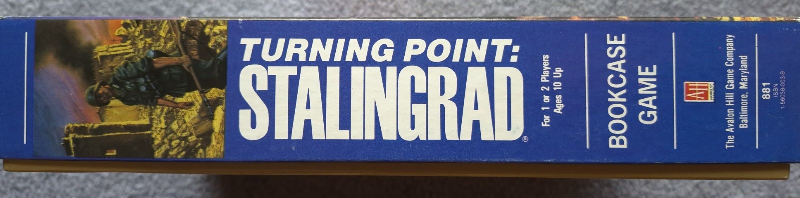 Turning Point: Stalingrad (AH 2nd Ed. 1989) in tray, Expansion unpunched, Ready!
