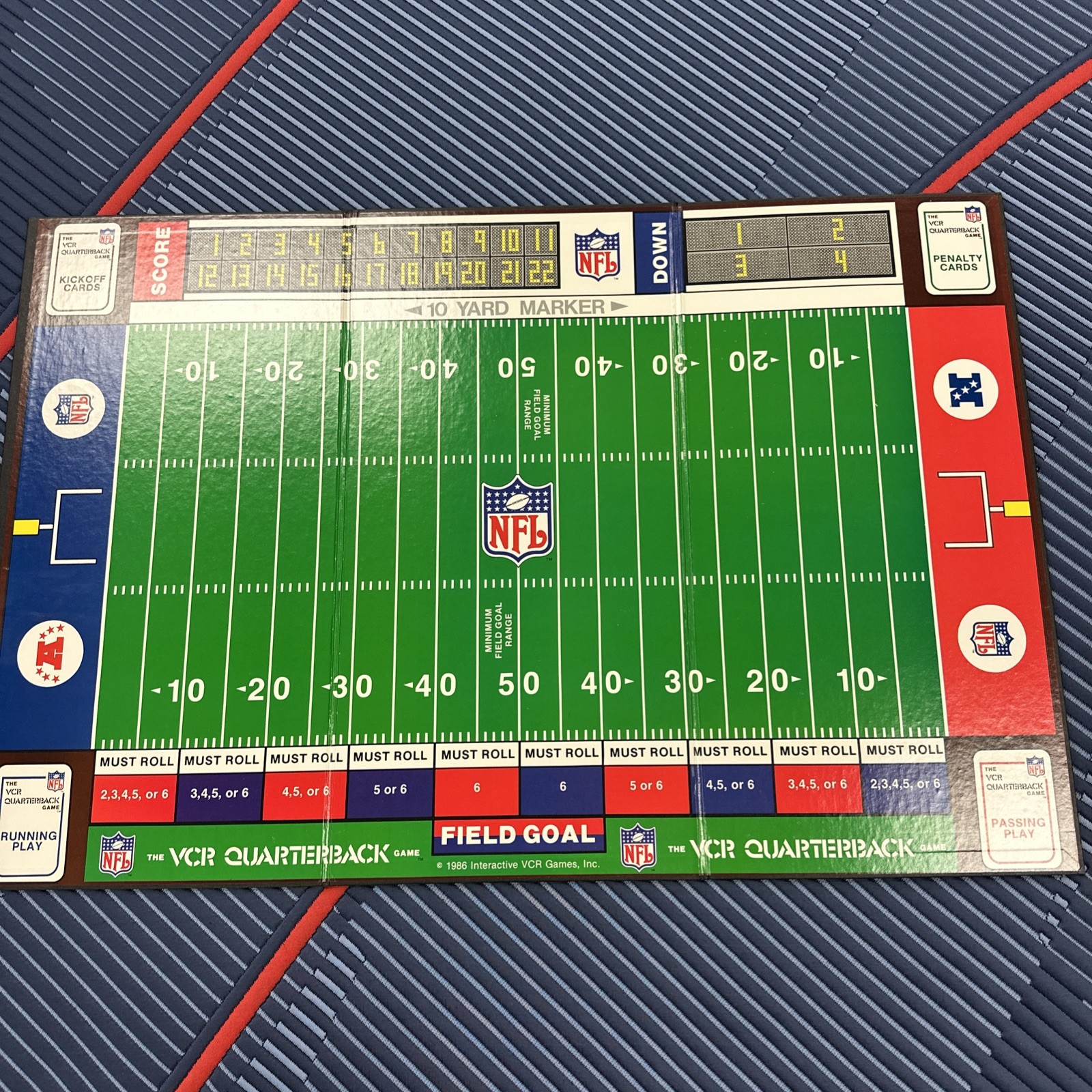 NFL Films The VCR Quarterback Game (RS3) Football Dolphins 49ers 1986 Sealed!!!