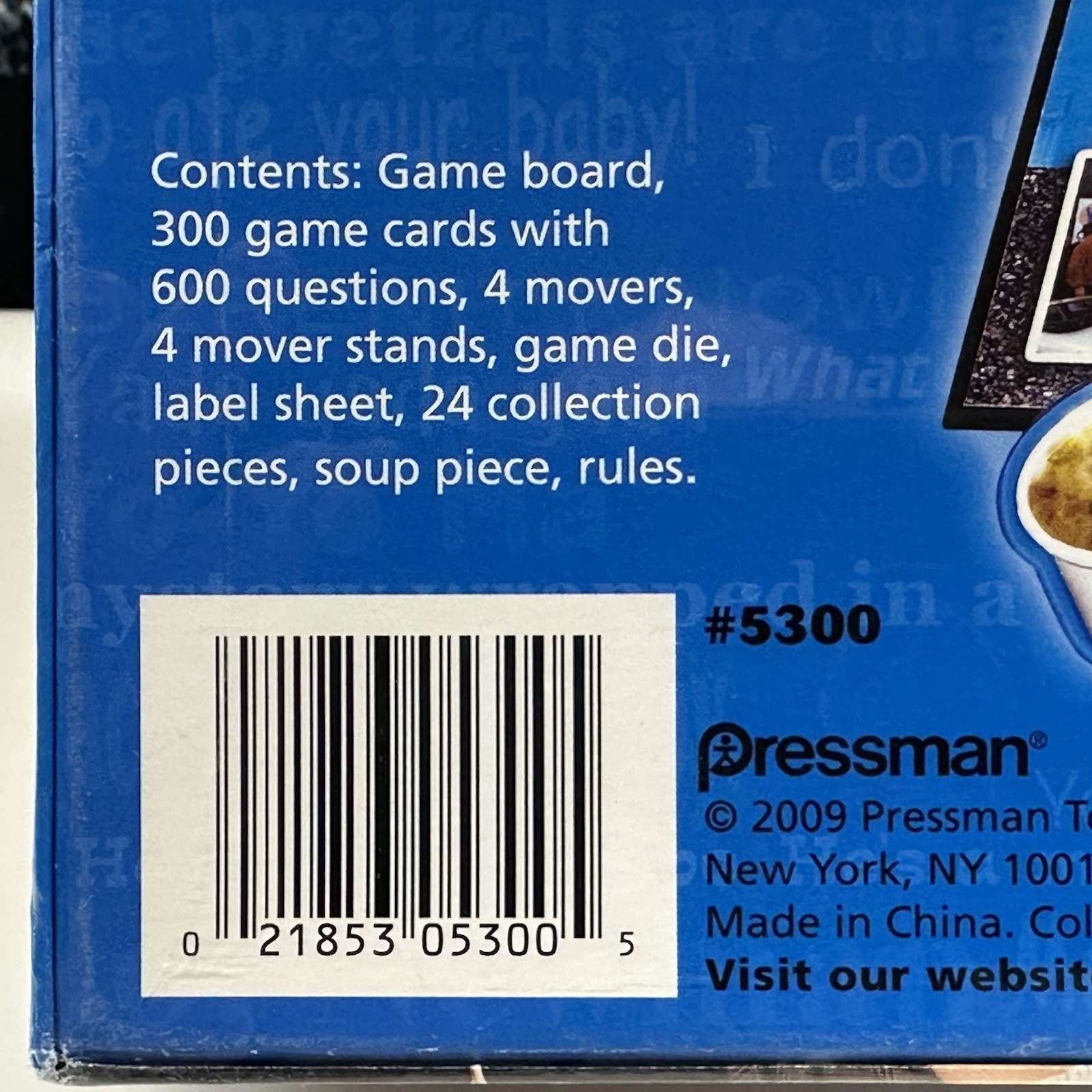 Seinfeld TRIVIA GAME BOARD GAME 2009 PRESSMAN Adult 2-4 Players Jerry Sealed NEW
