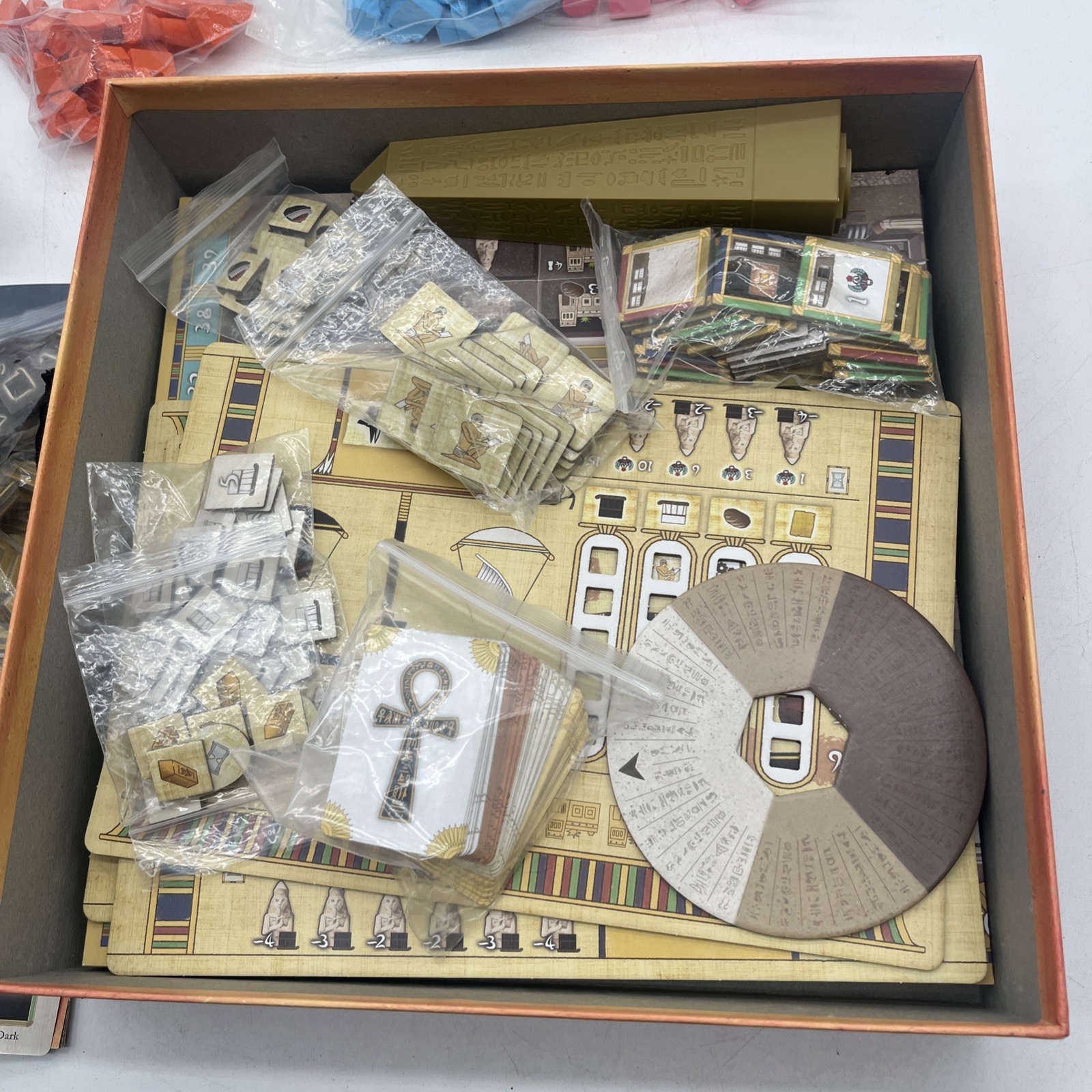 Tekhenu Obelisk of the Sun Board Game 1-4 Players Solo Play Complete