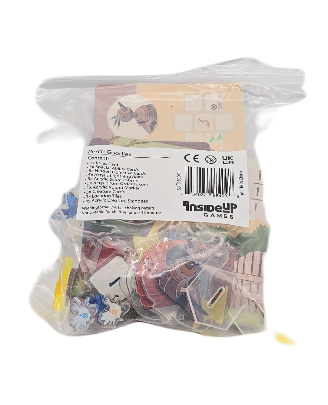 Perch with Kickstarter Gift by Inside Up Games – SEALED