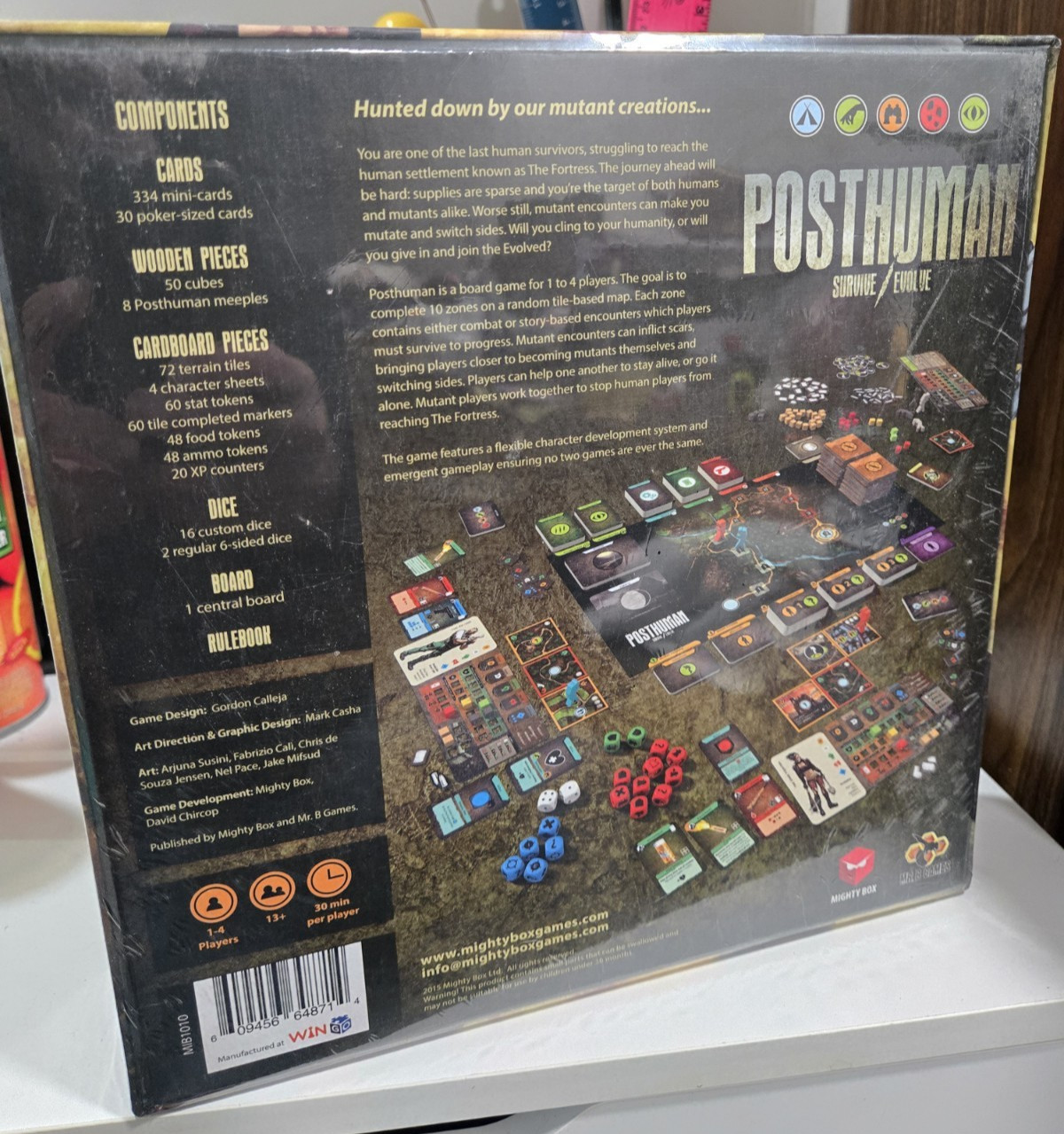Posthuman Boardgame (Might Box Games) – Sealed NEW!