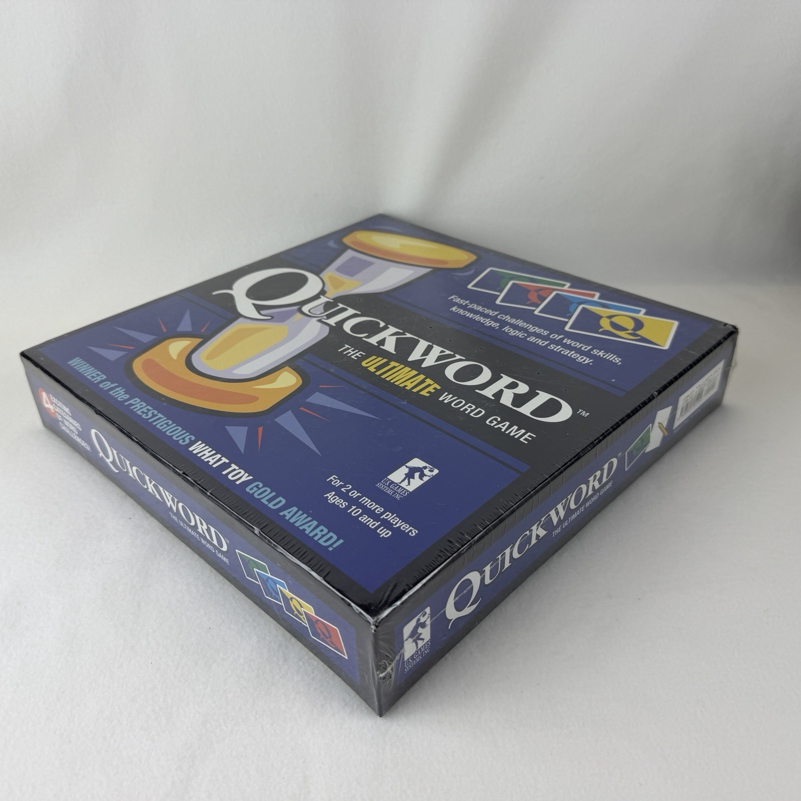 US Games Systems Quickword the Ultimate Word Board Game 2013 Ages 10+ New Sealed