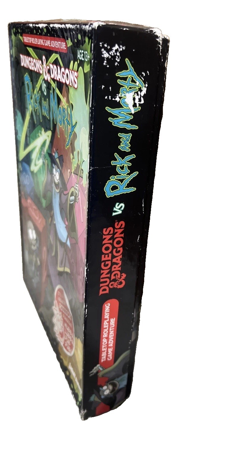 Dungeons And Dragons VS Rick And Morty D&D Tabletop Role Playing Game -COMPLETE!