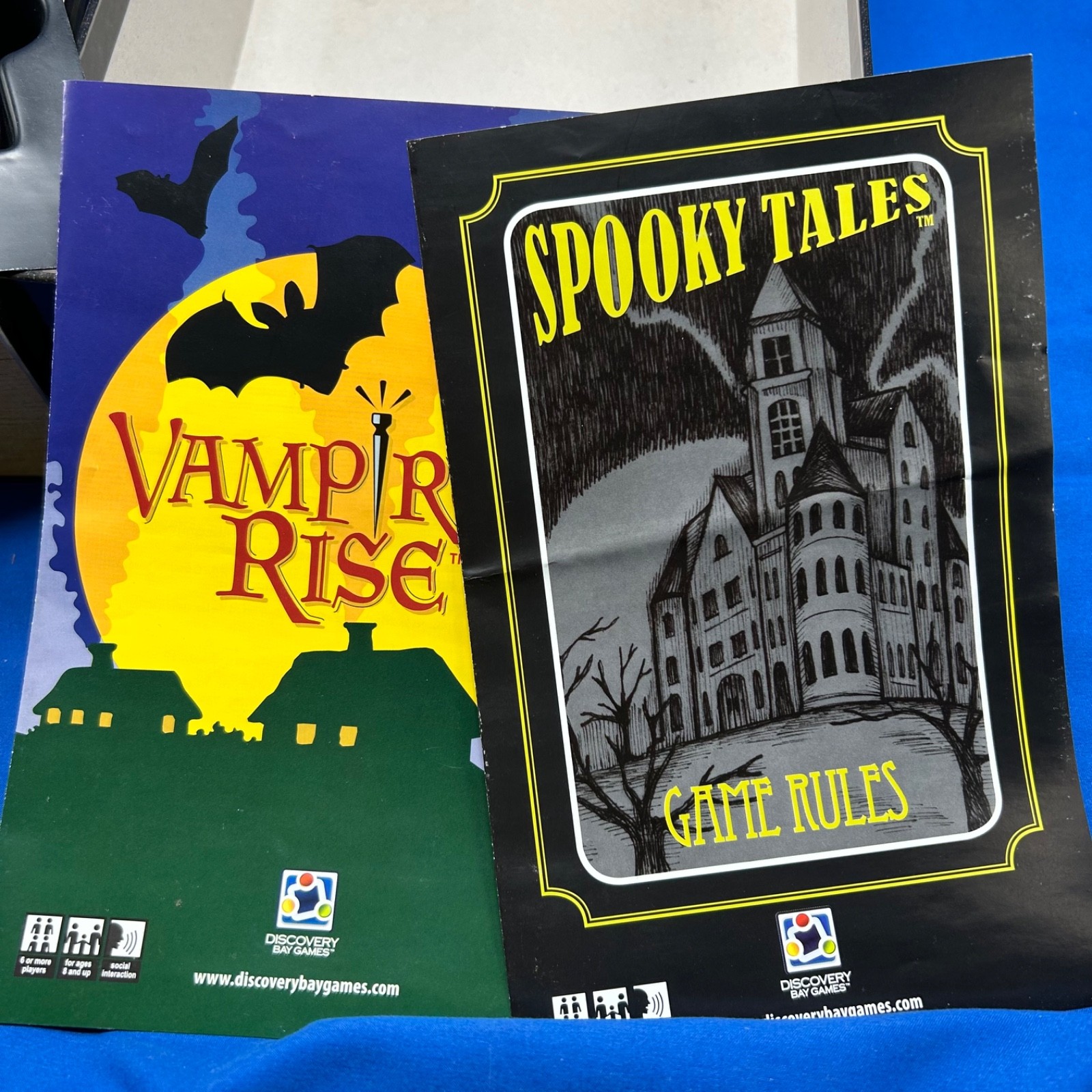 Spooky Tales interactive storytelling card game, complete and lots of fun