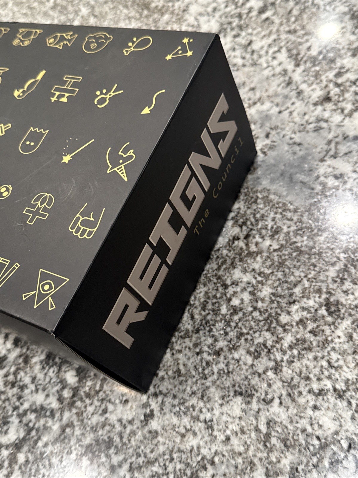 Reigns: The Council Kickstarter Board Game 100% Complete Very Good Condition
